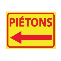 Panneau ECO C9 - Piétons...