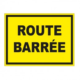Route Barrée 800x600mm