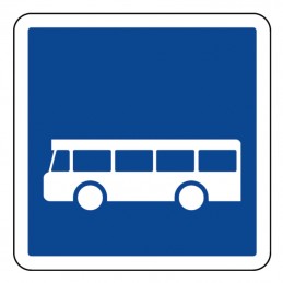 C6 Panneau Arrêt Autobus