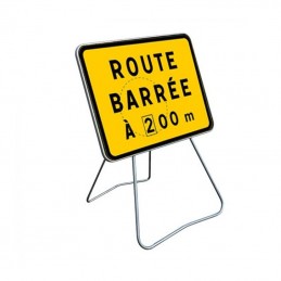 KC1 Panneau Route Barrée +...